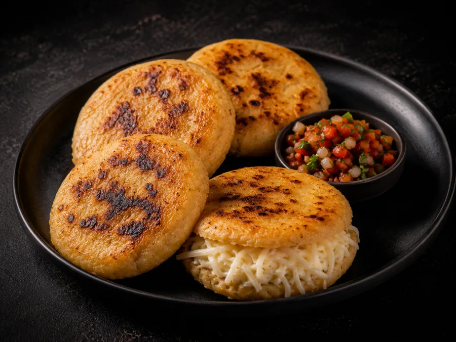 Arepas colombianas