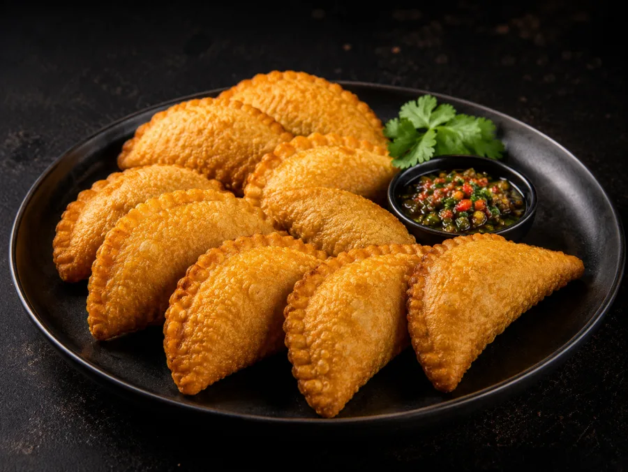Empanadas colombianas doradas